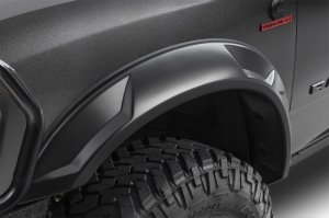 RAM 3500 Fender Flares - Husky Liners - DRT Style - Black - `19-`23